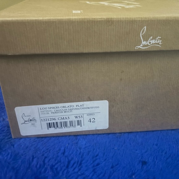 Custom designed Louis Vuitton red bottom sneakers - Picture 1 of 11